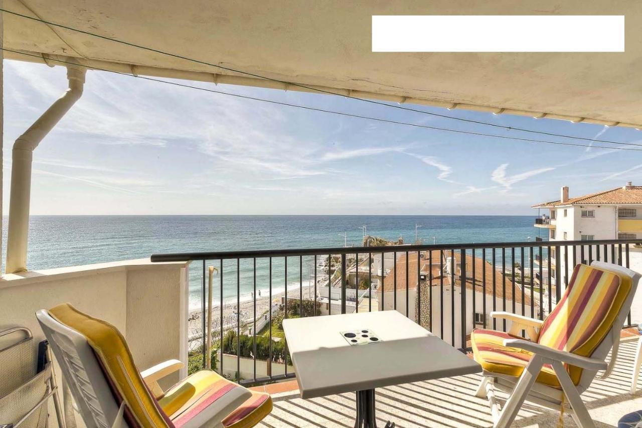Precioso apartamento frontal al mar Nerja Esterno foto