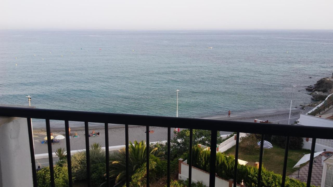 Precioso apartamento frontal al mar Nerja Esterno foto
